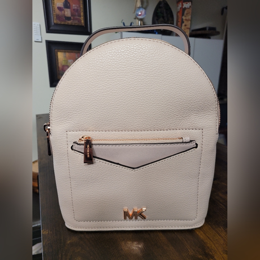 Michael Michael Kors Blush Leather Backpack